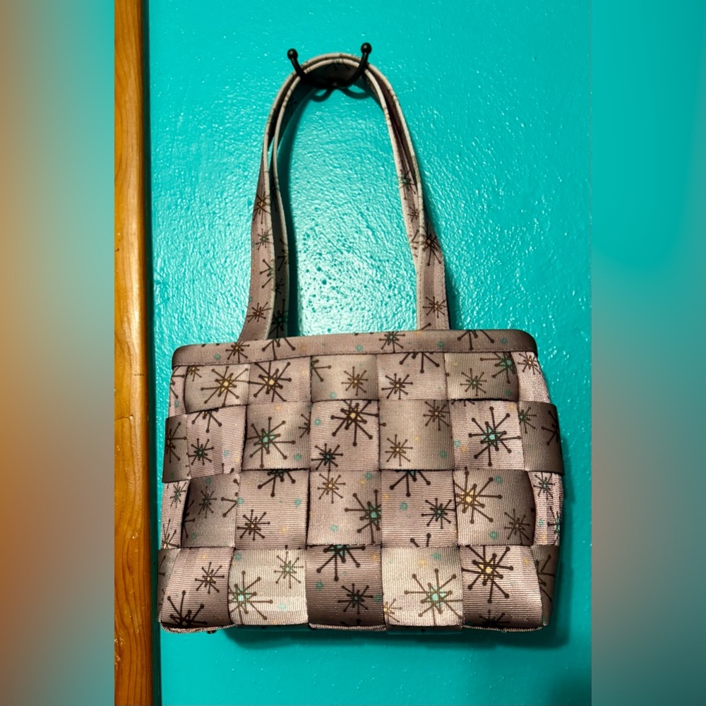 Harvey’s atomic starburst seat belt bag mcm